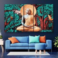 Casperme buddha multiple frames wall painting.