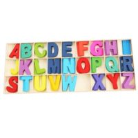 Wooden Colorful Educational Montessari Learning Preschool Toy kids.