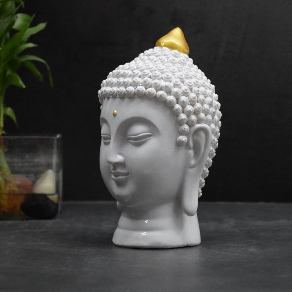 Buddha Idol and Its Importance. 2 Buddha Head for meditation gift 1