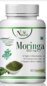 Moringa Capsules for good health.