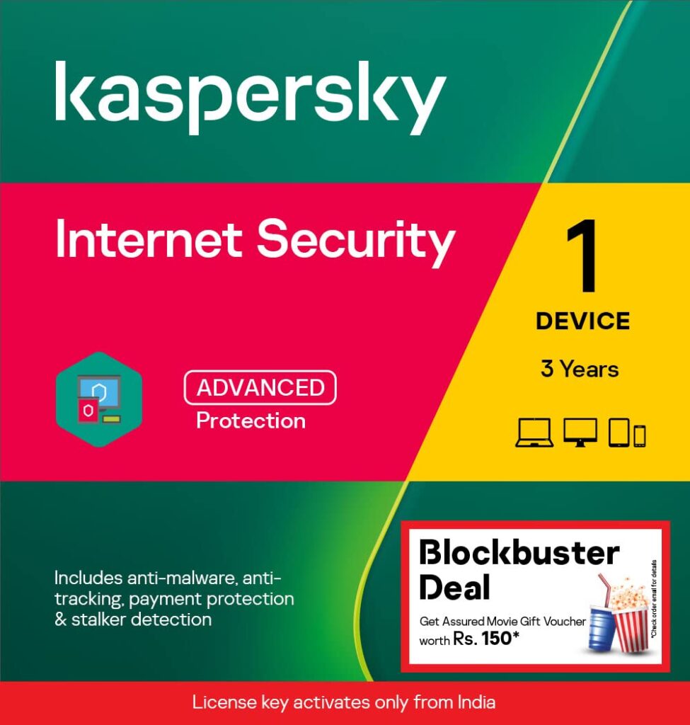 Which is Best Antivirus for PC On Amazon ? 8 kaspersky internet security