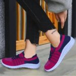 Trendy sneakers footwear for women.