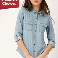 Denim shirt for women